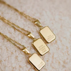 Good things take time Necklace Silber
