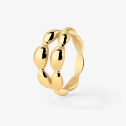 Graceful Curves Ring Gold