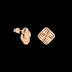 Granny Button Studs Small Roségold