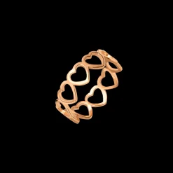 Heart in Heart Ring Roségold