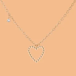 Heart of Gold Necklace Roségold