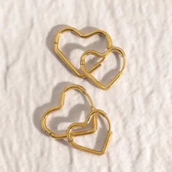 Heartily Hoops Baby Gold