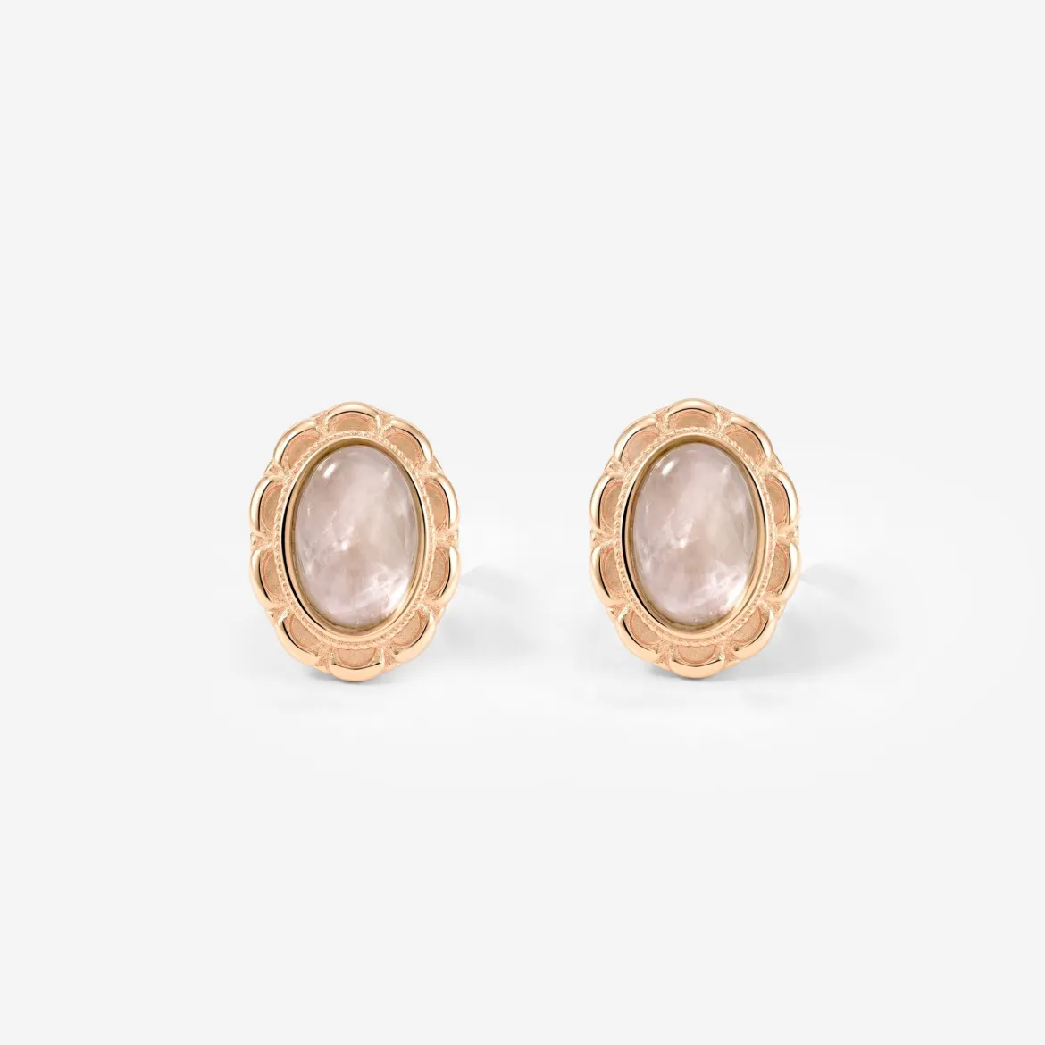 Heirloom Studs Roségold