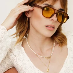 Howdy Necklace Gold