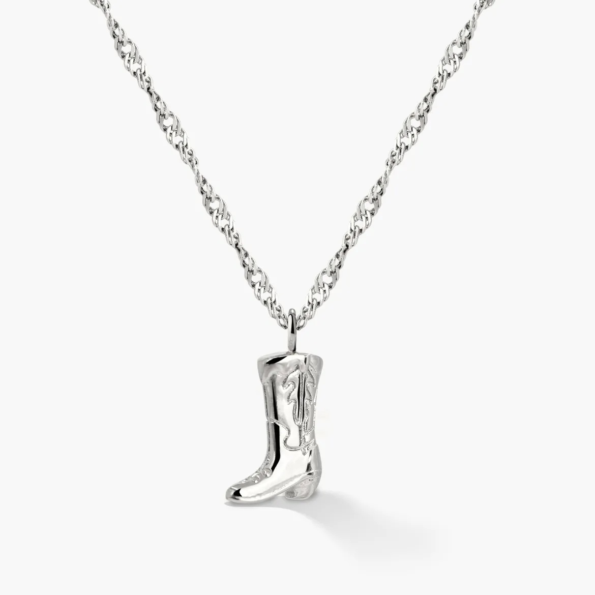 Howdy Necklace Silber