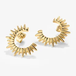 Icicle Earrings Gold
