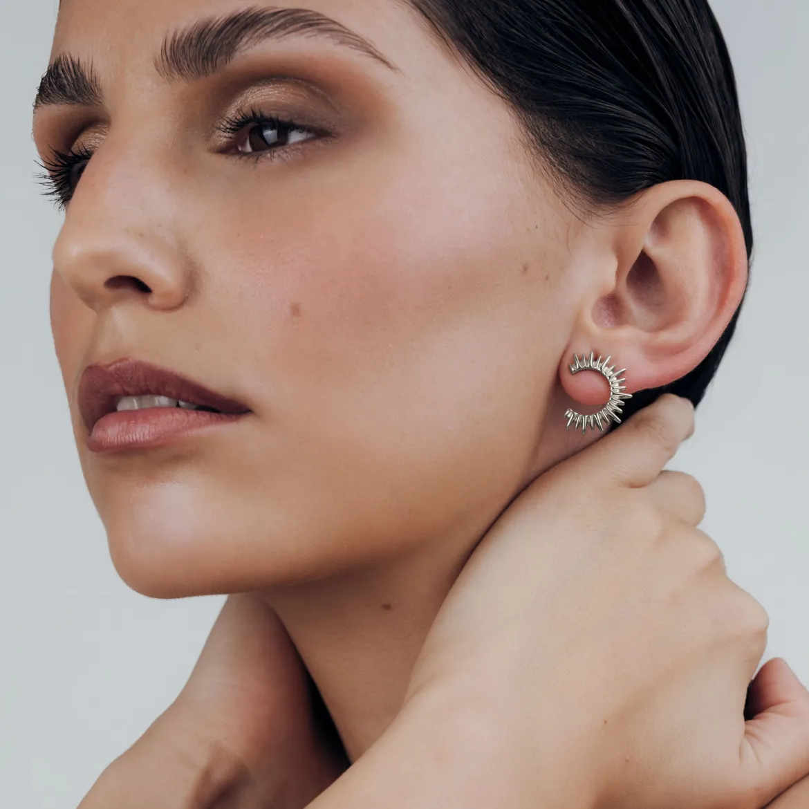Icicle Earrings Silber