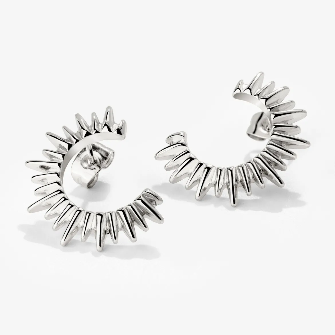 Icicle Earrings Silber