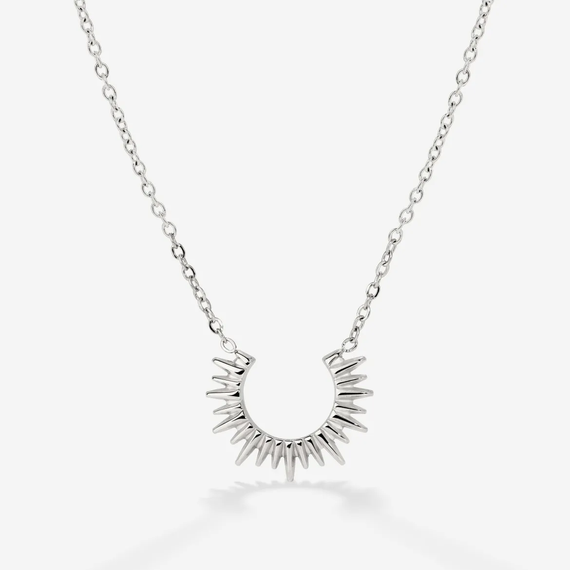 Icicle Necklace Silber
