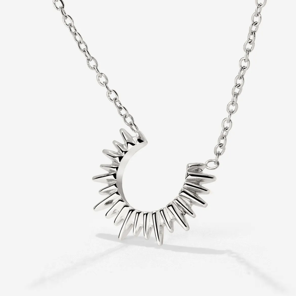 Icicle Necklace Silber