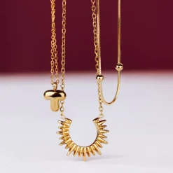 Icicle Necklace Silber