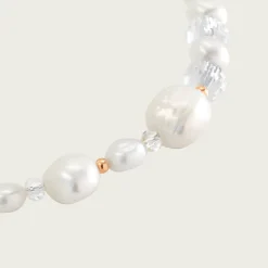 Icy Cool Pearl Necklace Roségold