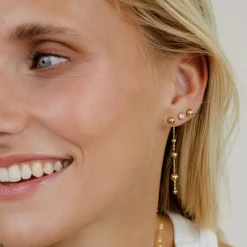 Infinite Beads Earrings Roségold