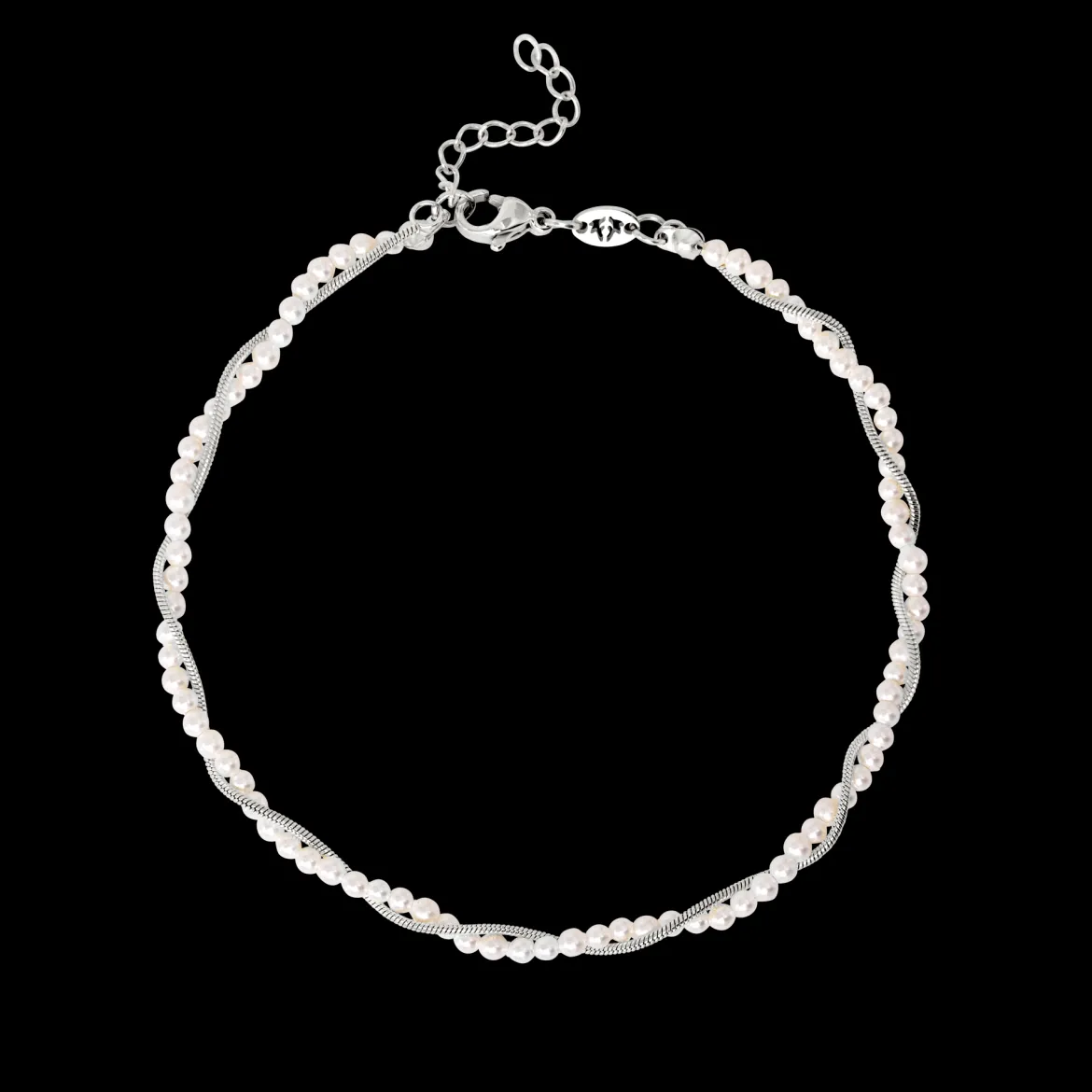 Infinite Bonding Anklet Silber