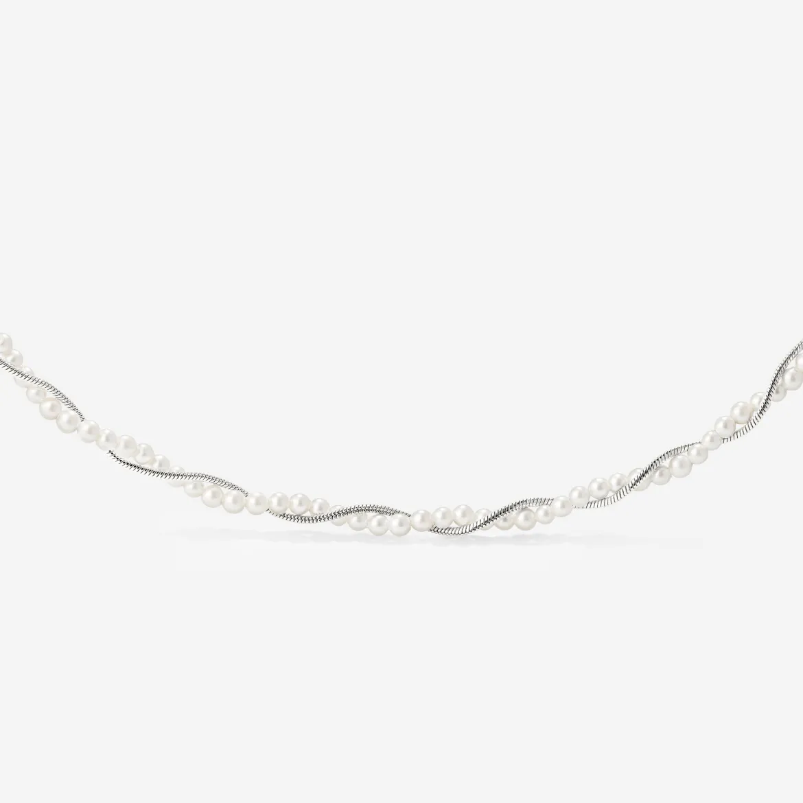 Infinite Bonding Necklace Silber