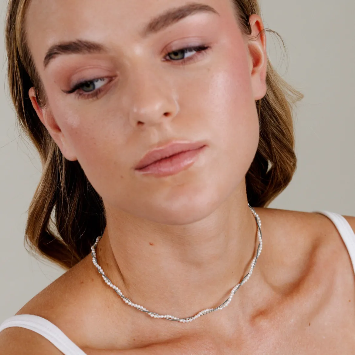 Infinite Bonding Necklace Silber