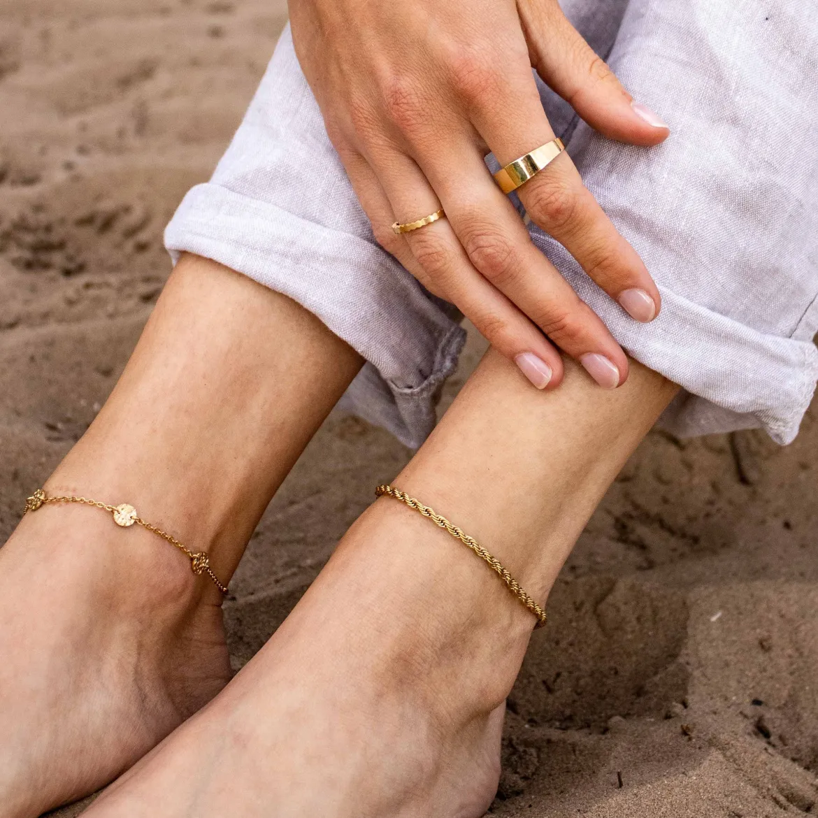 Jada Anklet Gold