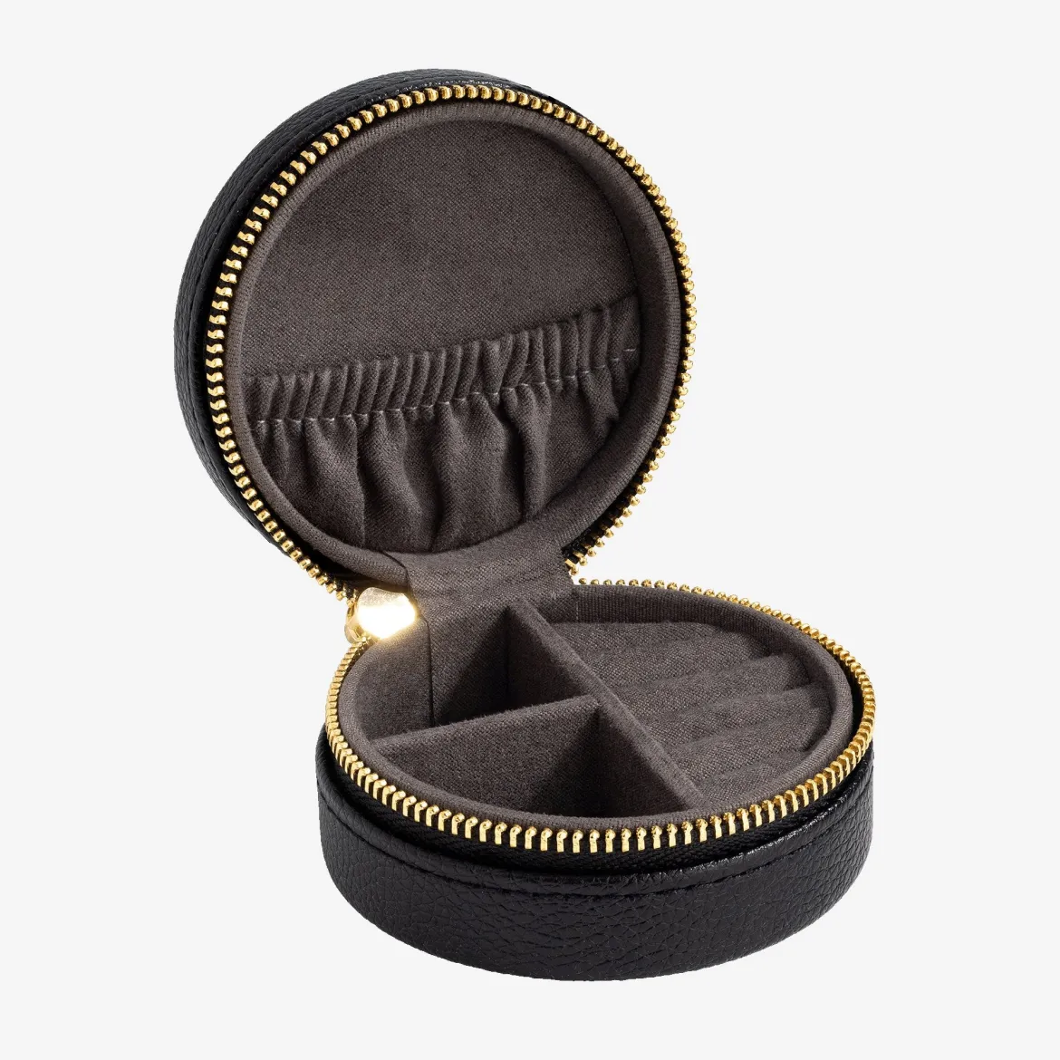 Jewelry Box Round - Black