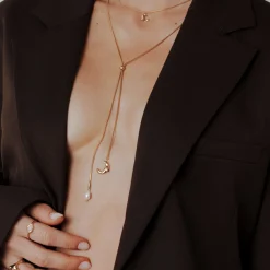 Joyful Jule Y-Necklace Roségold