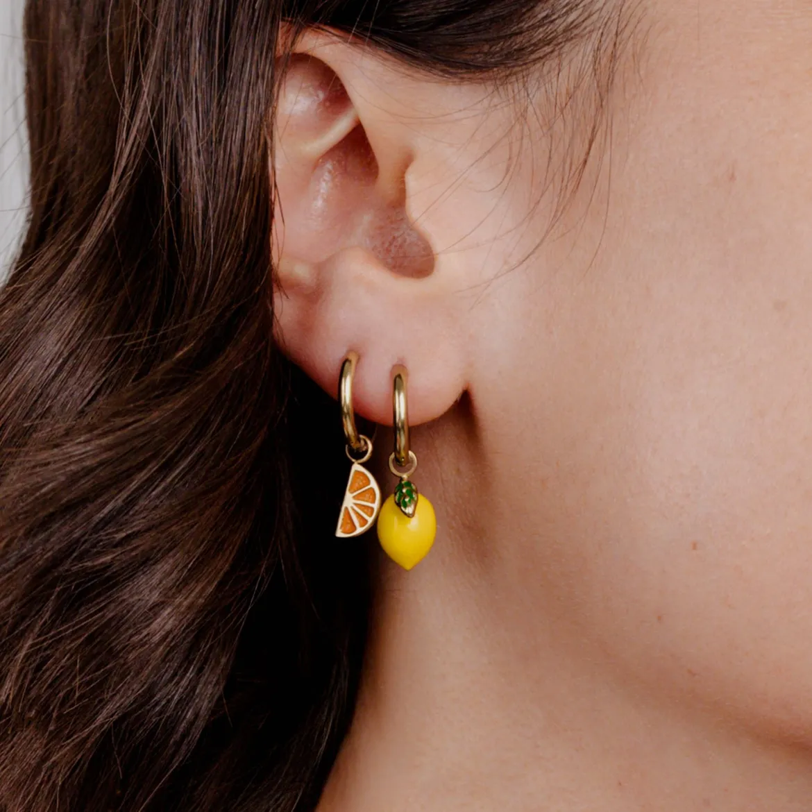 Juicy Hoop Set Small Gold