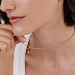 Juicy Rope Chain Necklace Set Roségold