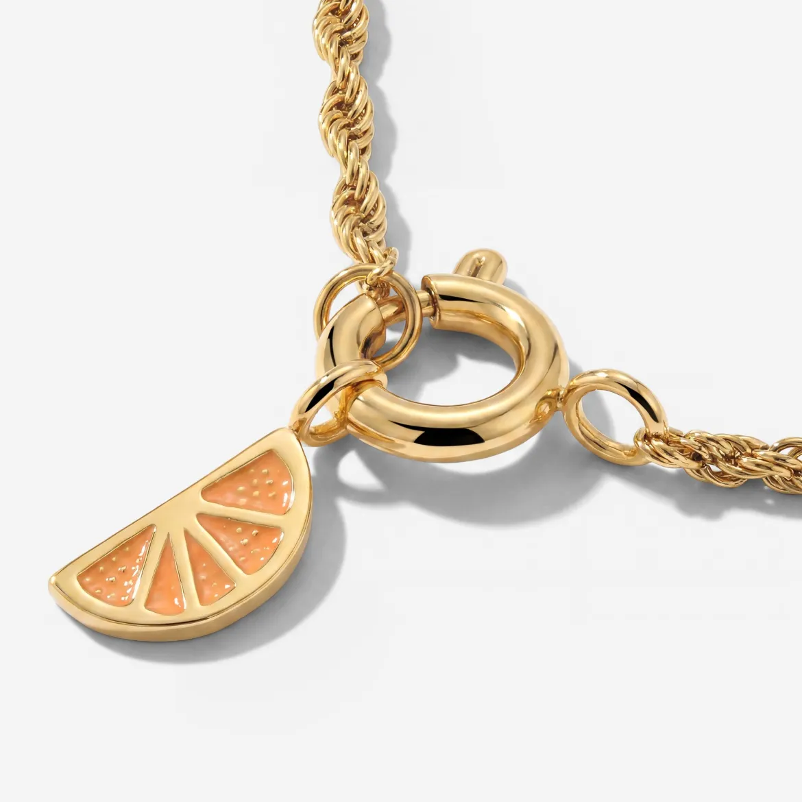 Juicy Rope Chain Necklace Set Gold