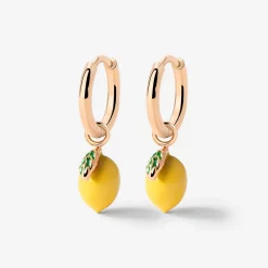 Lemony Hoop Set Small Roségold