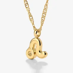 Leo Bubble Necklace Gold