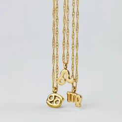 Leo Bubble Necklace Roségold