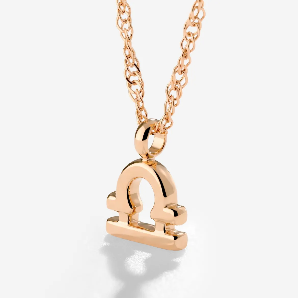 Libra Bubble Necklace Roségold