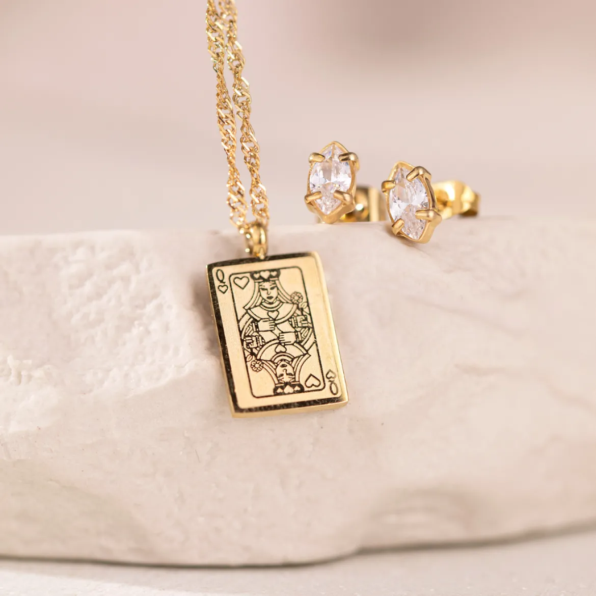 Like a Queen Necklace Silber