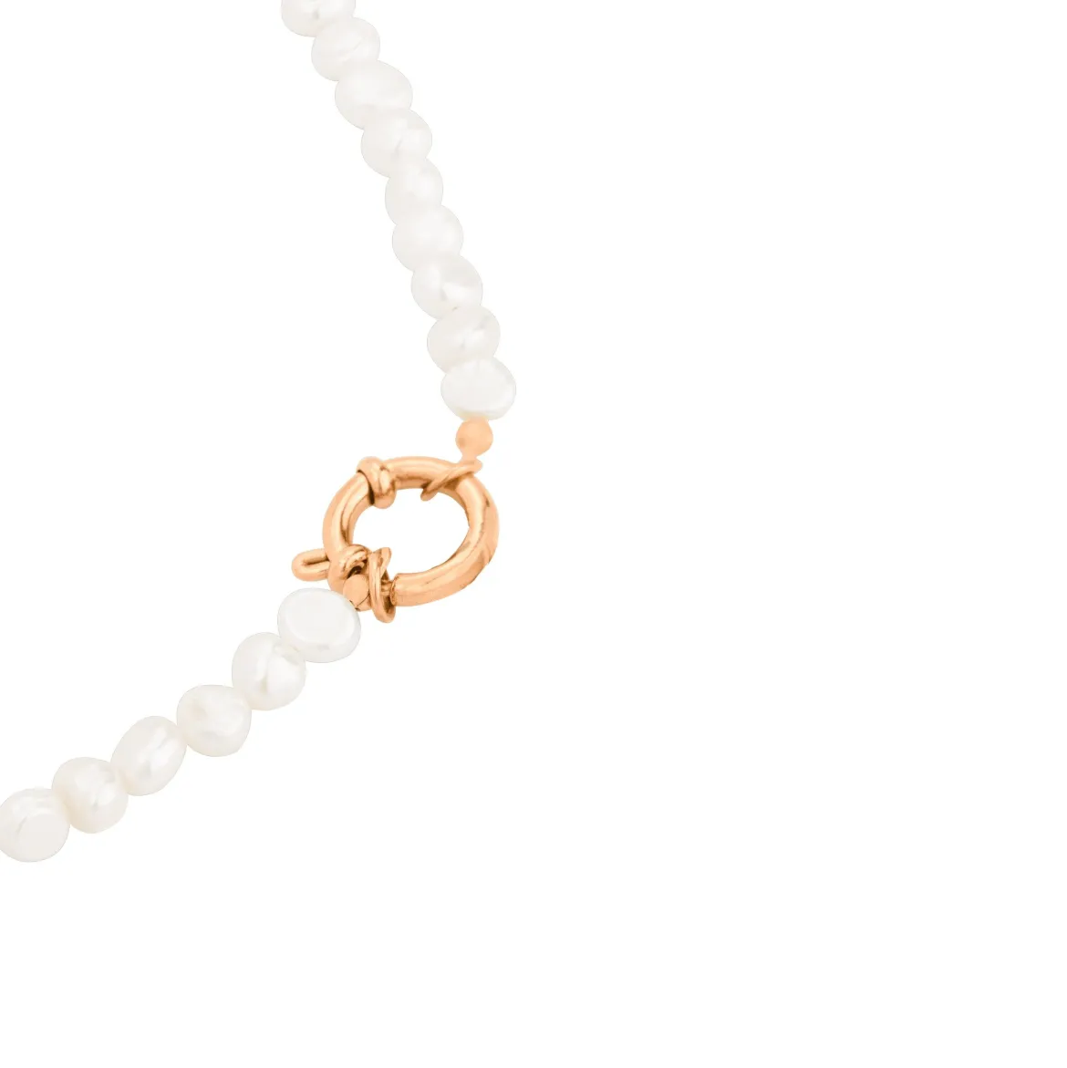 Lola Power Pearl Necklace Roségold