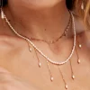 Lolas Love Pearl Power Necklace Roségold