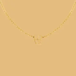Lots of Love Necklace Gold