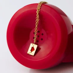 Love Letter Necklace Gold