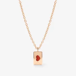 Love Letter Necklace Roségold