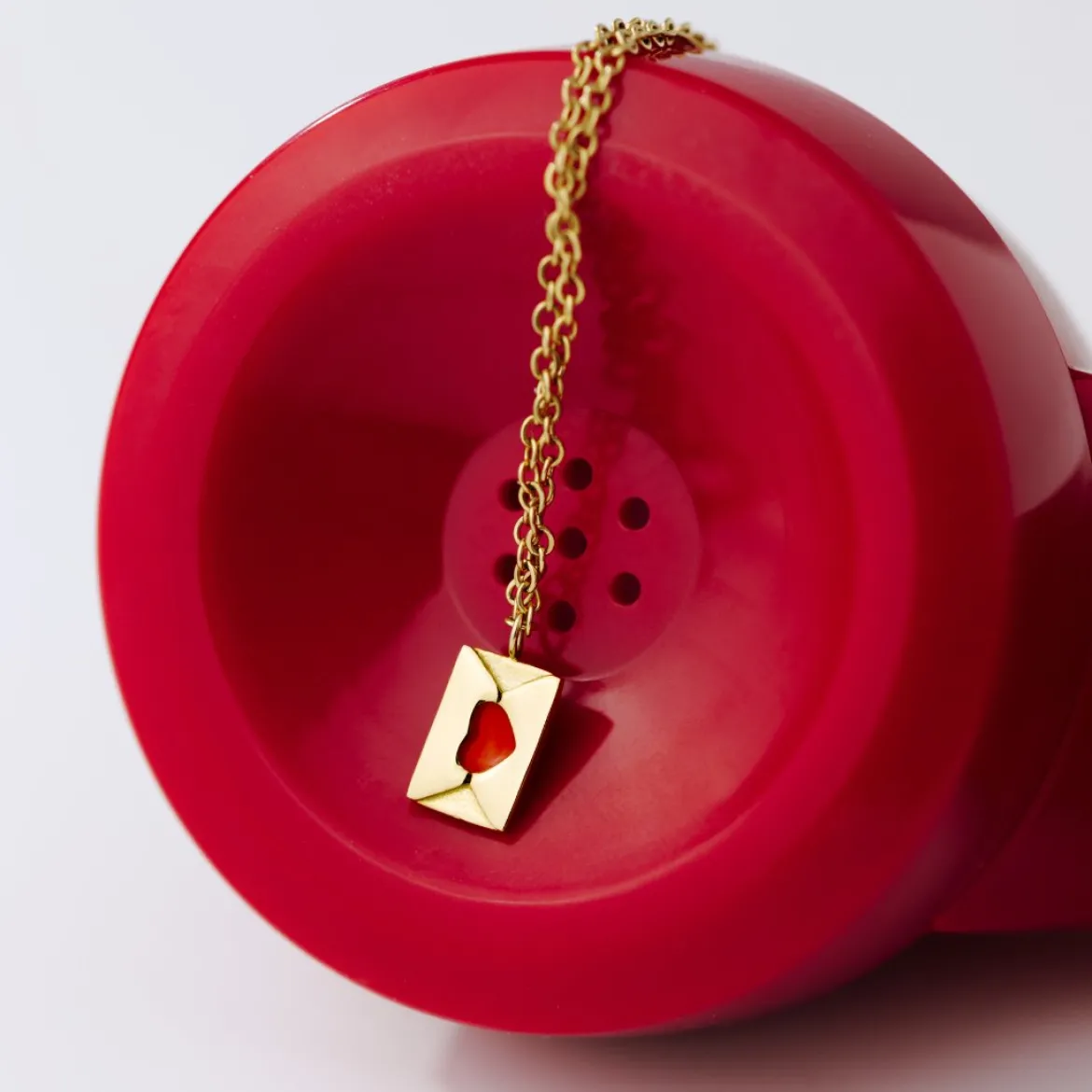 Love Letter Necklace Roségold