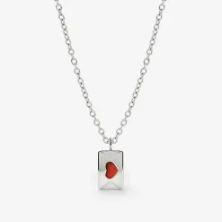 Love Letter Necklace Silber