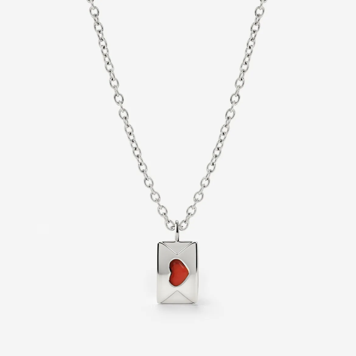 Love Letter Necklace Silber