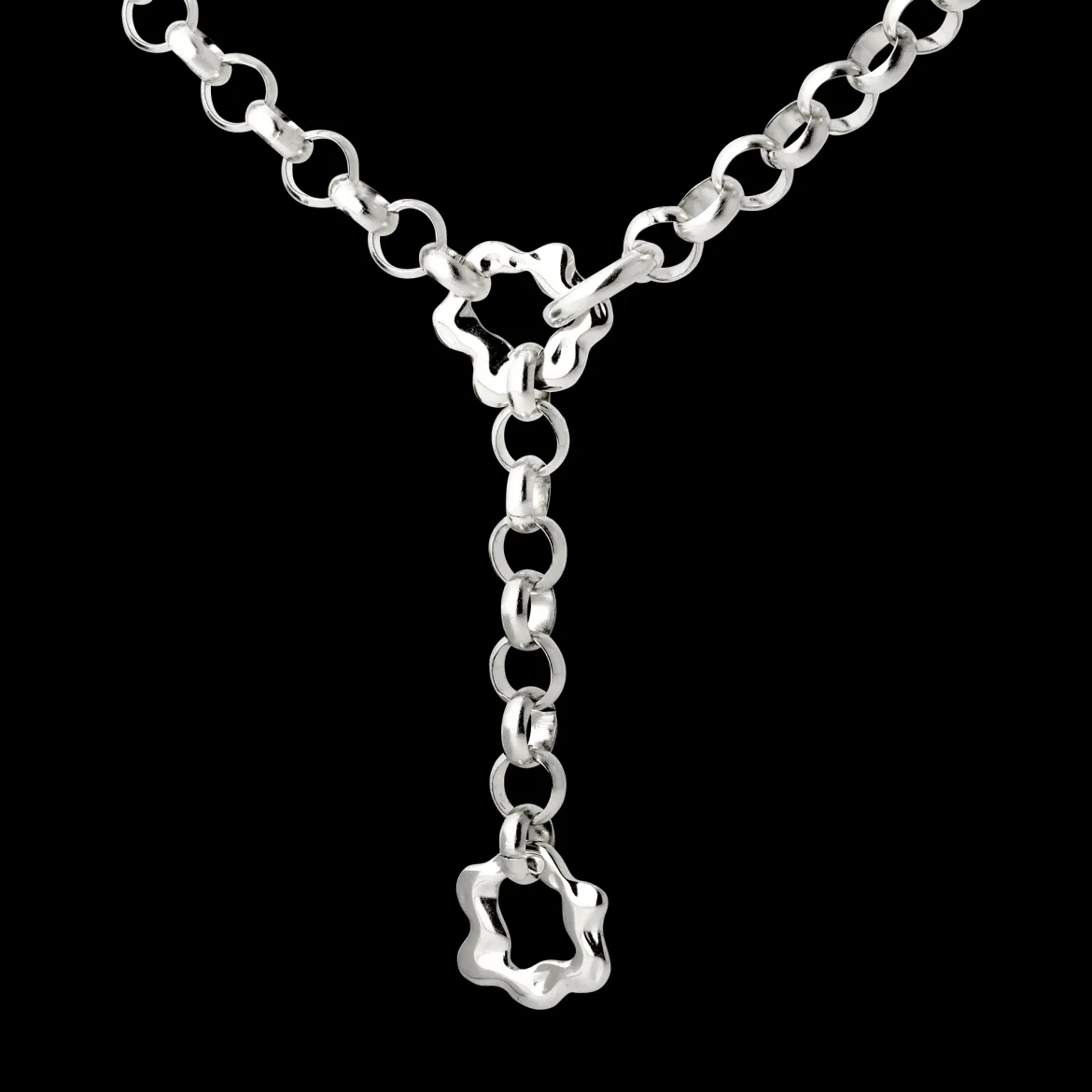 Love Me Bold Necklace Silber