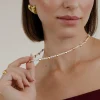 Love Pearls Necklace Gold