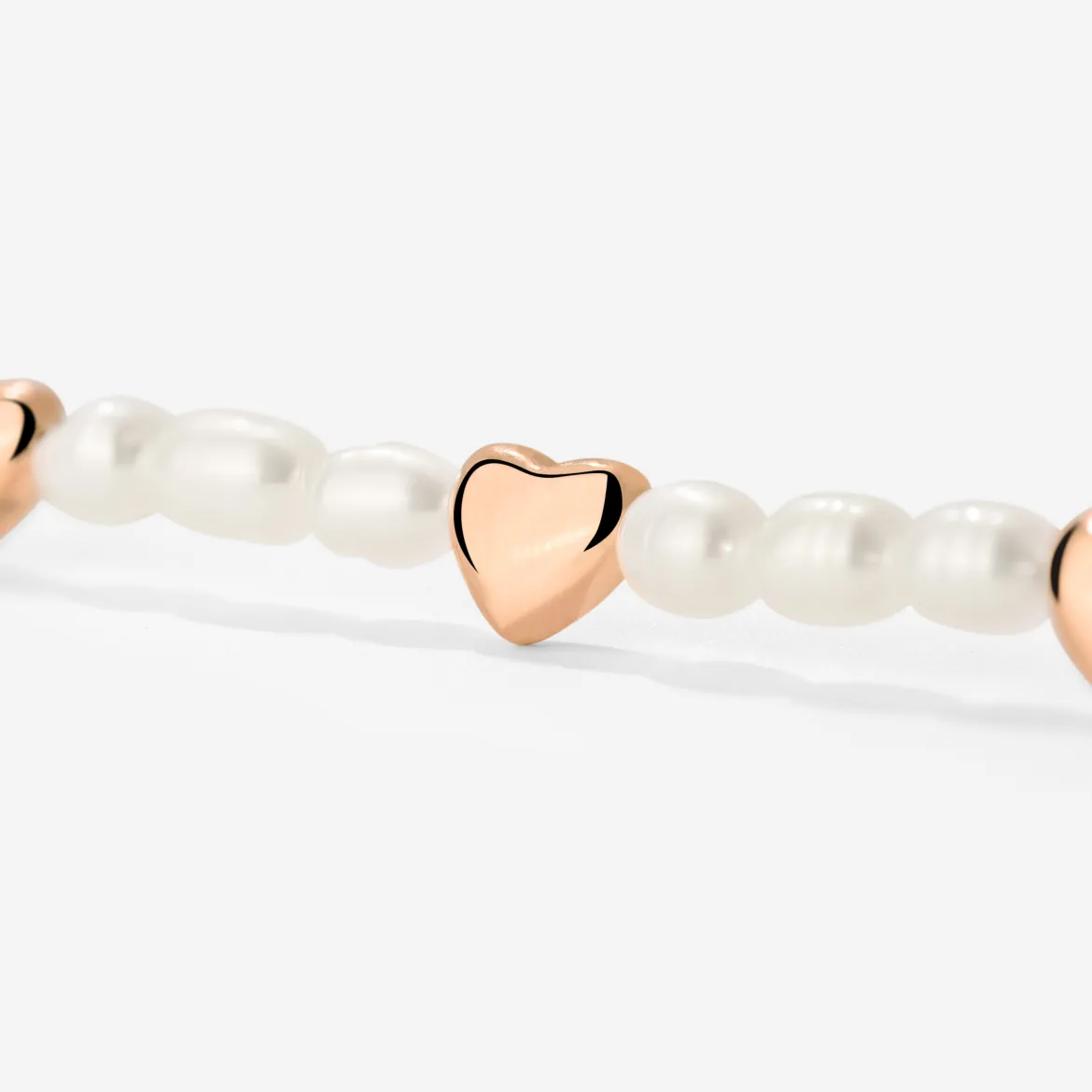 Love Pearls Necklace Roségold