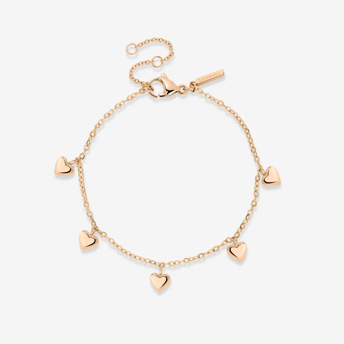 Lovely Heart Bracelet Roségold