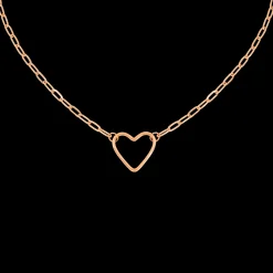 Loving Heart Necklace Roségold