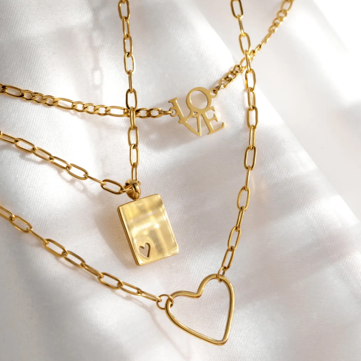 Loving Heart Necklace Silber
