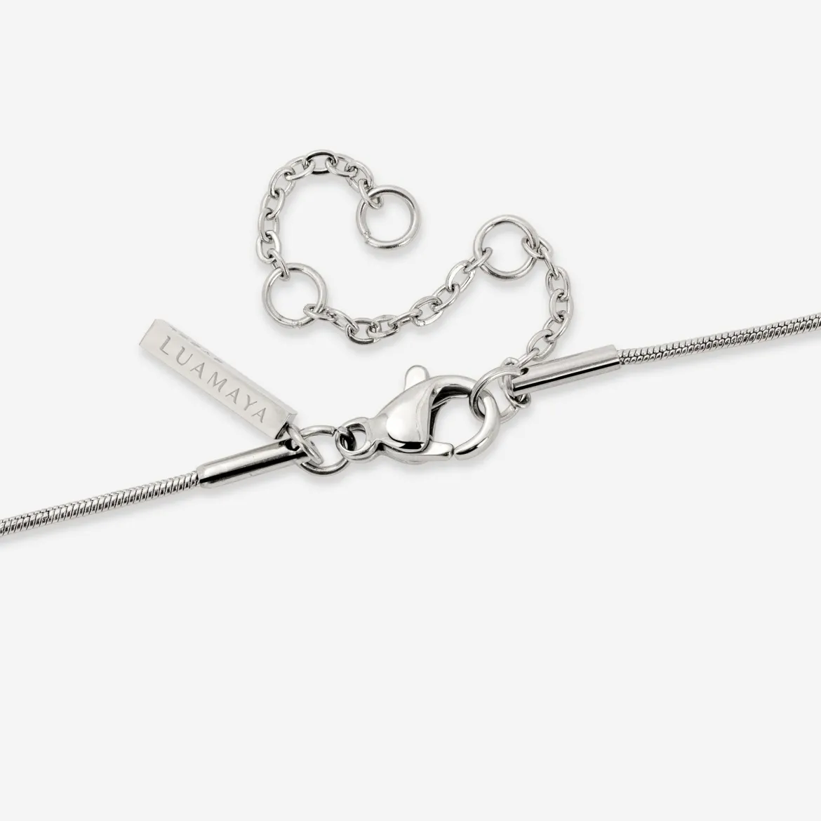 Luminous Pearl Choker Silber