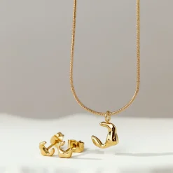 Lunar Leni Choker Gold