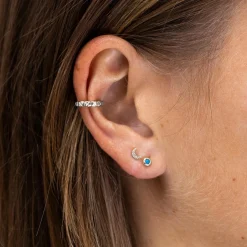 Lunita Studs Silber