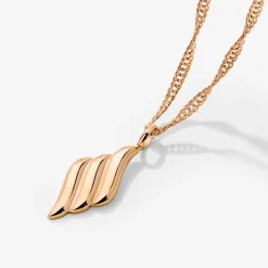 Lustrous Pendant Necklace Roségold