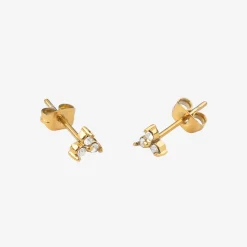 Luz Studs Gold